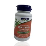 NOW Foods, Milk Thistle Extract, Double Strength, 300 mg, 100 Veg Capsules