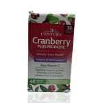 21st Century, Cranberry Plus Probiotic, 60 Tablets
