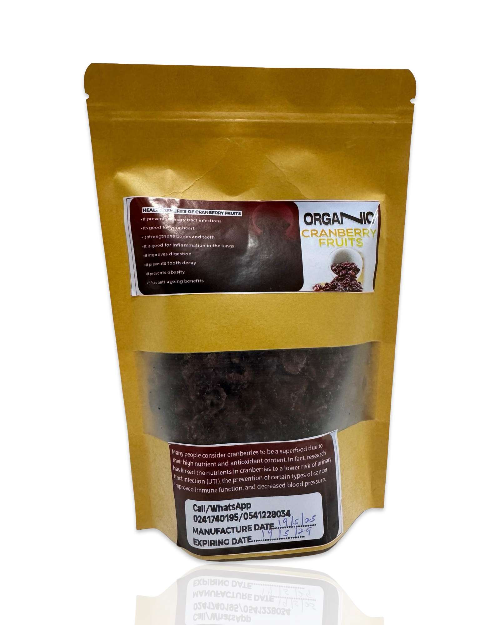 a2h_5-1 A2 Cranberry Dried Fruits 260g - Image 1