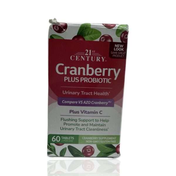 21st Century, Cranberry Plus Probiotic, 60 Tablets