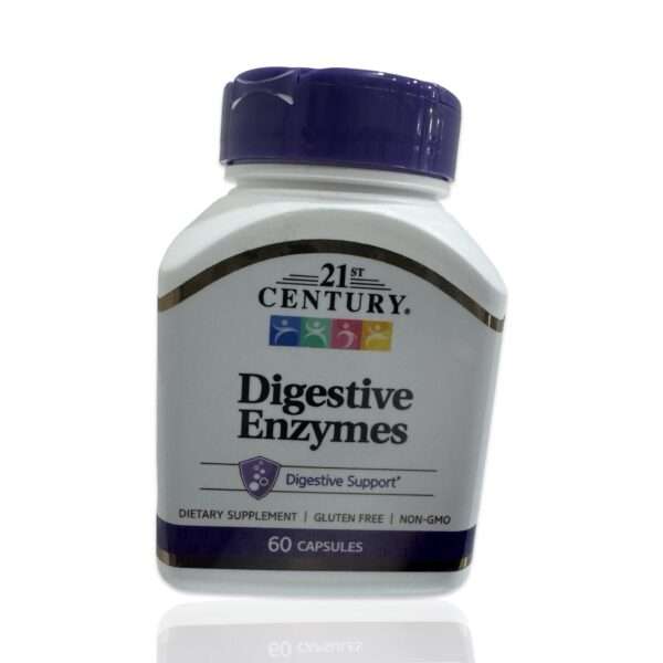 21st Century, Digestive Enzymes, 60 Capsules