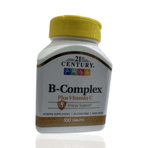 21st CENTURY B-COMPLEX Plus Vitamin C 100 TABLETS
