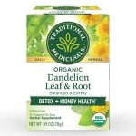 Traditional Medicinals Organic Dandelion Leaf & Root Tea 16 wrapped teabags