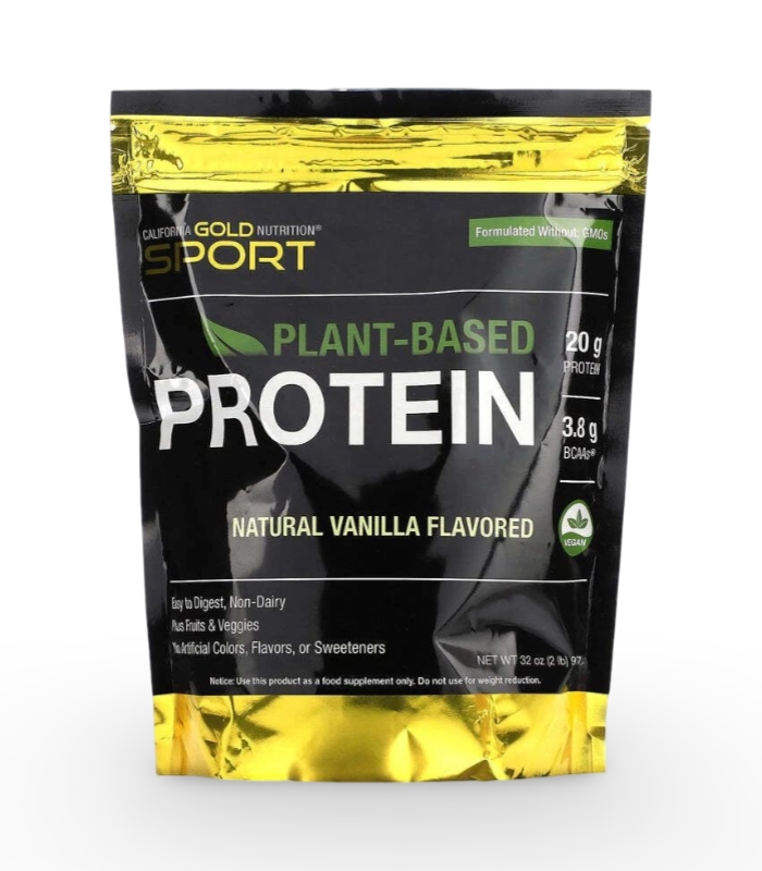 316420.jpg CALIFORNIA GOLD NUTRITION SPORTS PLANT BASED PROTEIN 907g - Image 1