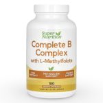 Super Nutrition Complete B Complex with L -Methylfolate 180 capsules