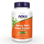 Now Horny Goat Weed Extract 750 mg 90 tablets