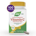 Nature's Way Vitamin C with Rose Hips 100 capsules
