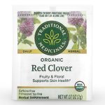 Traditional Medicinals Organic Red Clover Tea 16 wrapped teabags