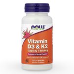 Now Vitamin D3 & K2 1,000 IU / 45 mcg