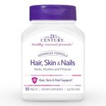 21st Century, Advanced Formula Hair, Skin & Nails, 50 Tablets