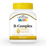 21st CENTURY B-COMPLEX Plus Vitamin C 100 TABLETS