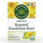 Traditional Medicinals, Organic Roasted Dandelion Root, Caffeine Free, 16 Wrapped Tea Bags, 0.85 oz (24 g)