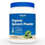Nutricost, Organic Spinach Powder, Unflavored, 16.2 oz (454 g)
