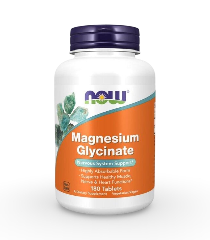 351592.jpg Now Magnesium Glycinate 180 tablets - Image 1