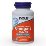 Now Omega-3 Fish Oil 100 softgels